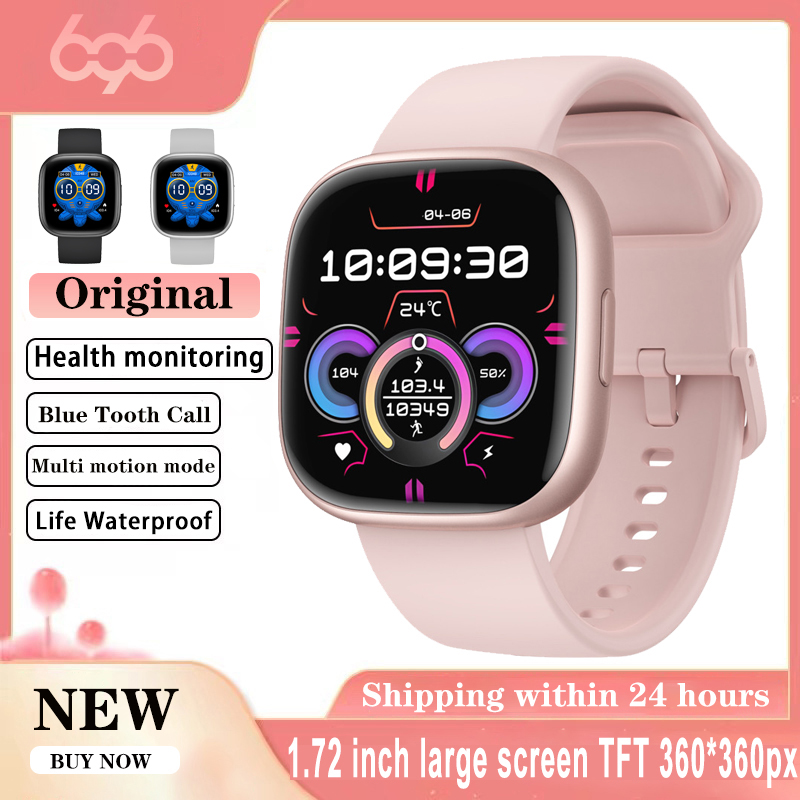 Korean Health Lifestyle - Outdoor Multi-function Smartwatch Women Men Blue