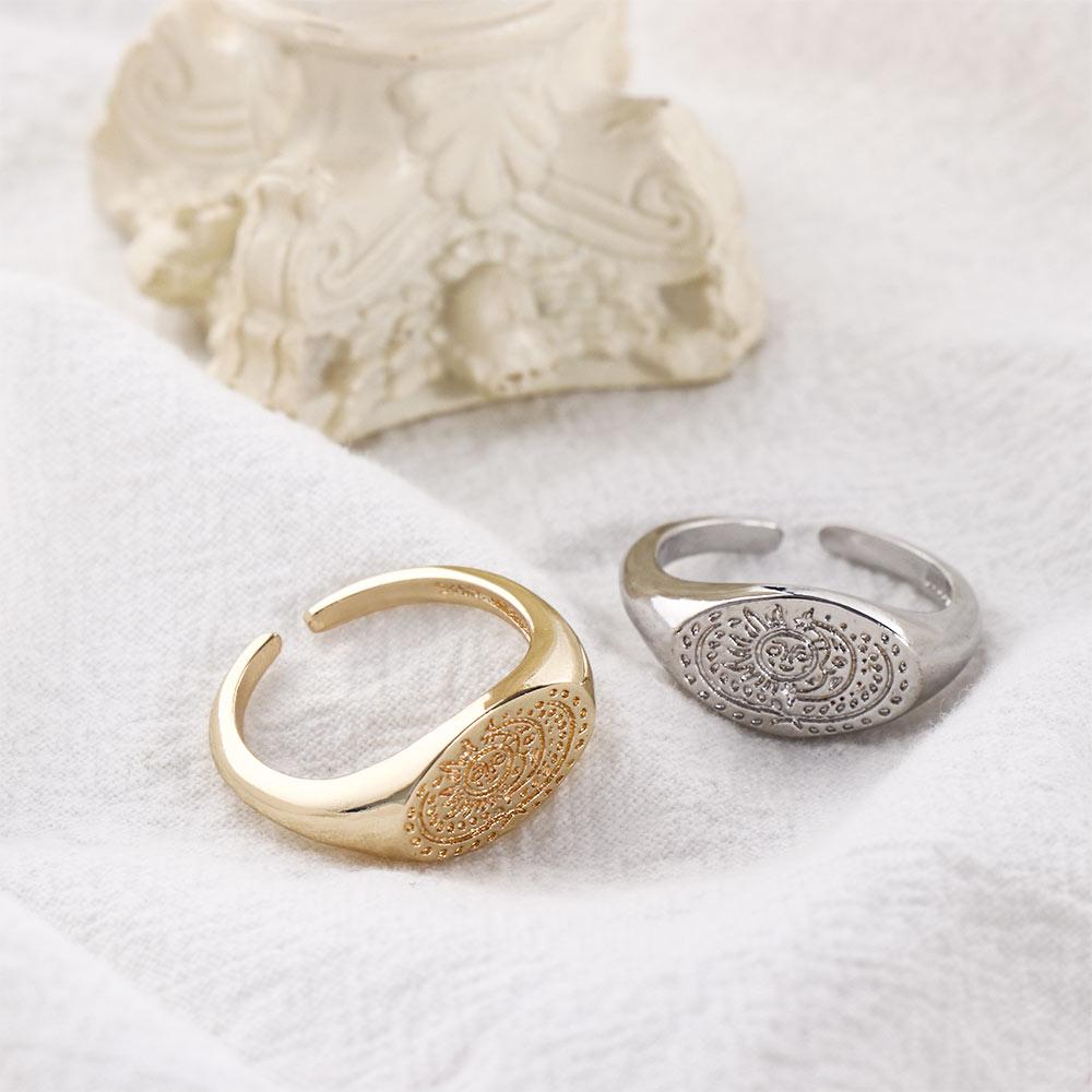 Minimalist Sun Moon Pattern Ri - đánh giá và giá Korean Women Lifestyle