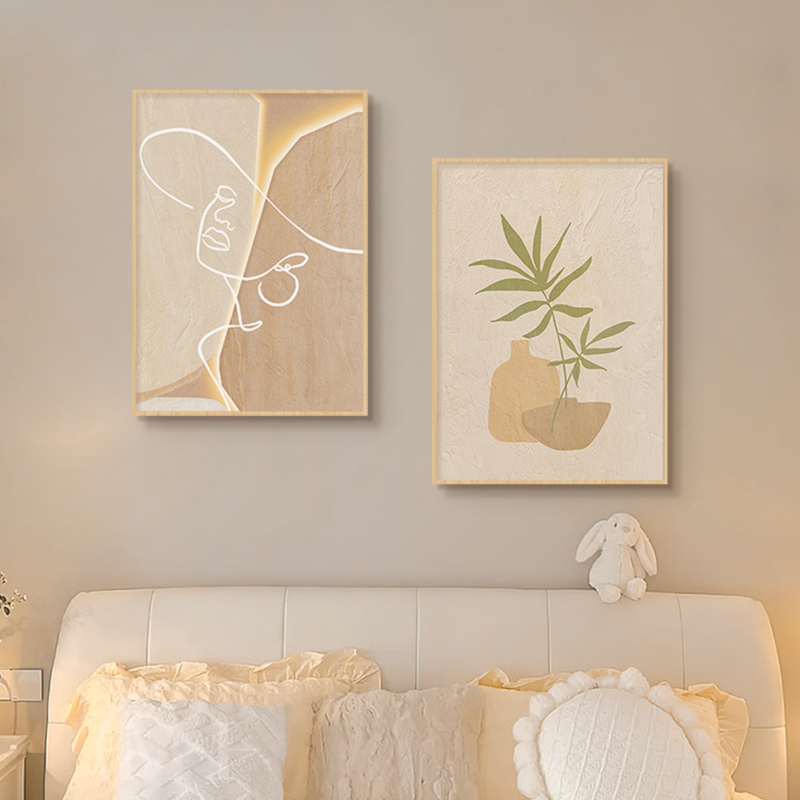 Wooden Cream Style Abstract Li - đánh giá và giá Korean Lifestyle Aesthetic