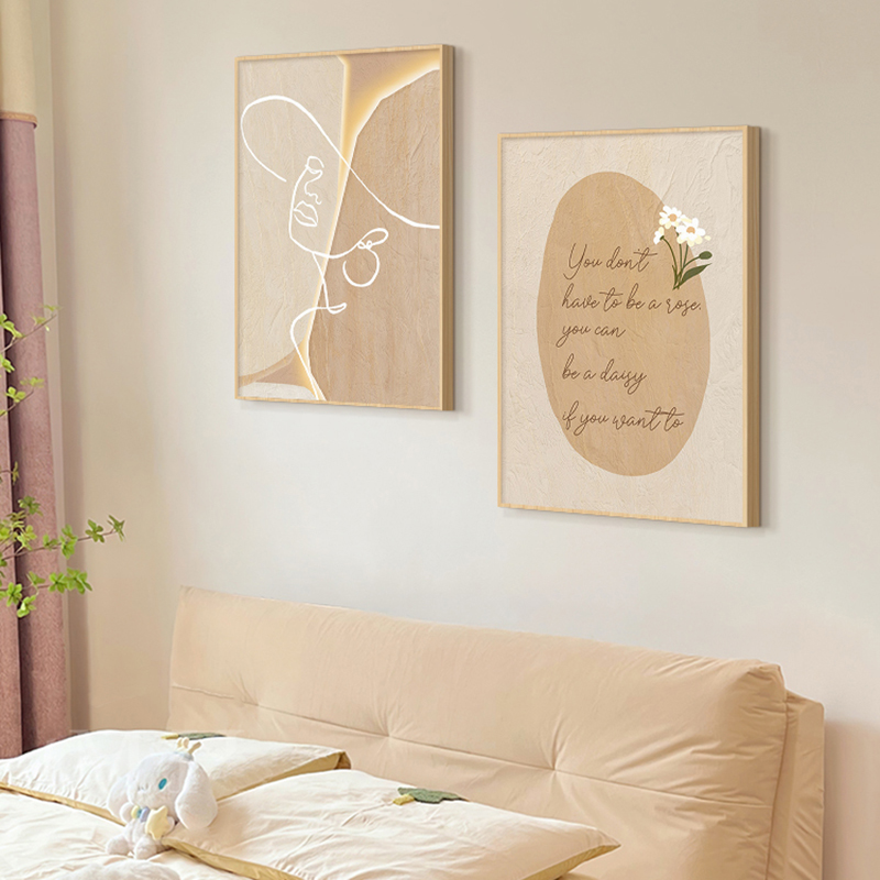 Wooden Cream Style Abstract Li - đánh giá và giá Korean Lifestyle Aesthetic