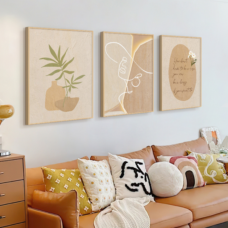 Wooden Cream Style Abstract Li - đánh giá và giá Korean Lifestyle Aesthetic