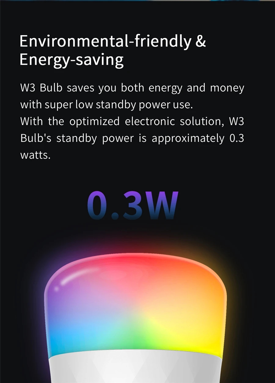 Yeelight Smart LED W3 Bulb E26 - đánh giá và giá Yeelight Light Smart Bulb
