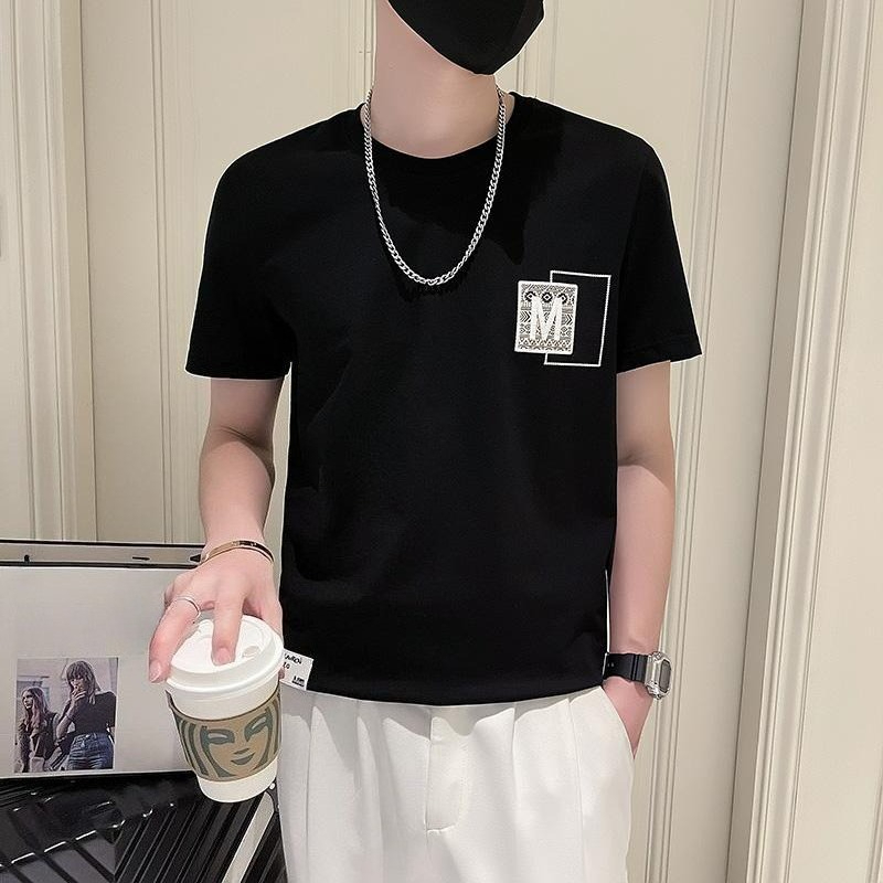 Trendy Men Short Sleeve Top Su - đánh giá và giá Korean Daily Lifestyle