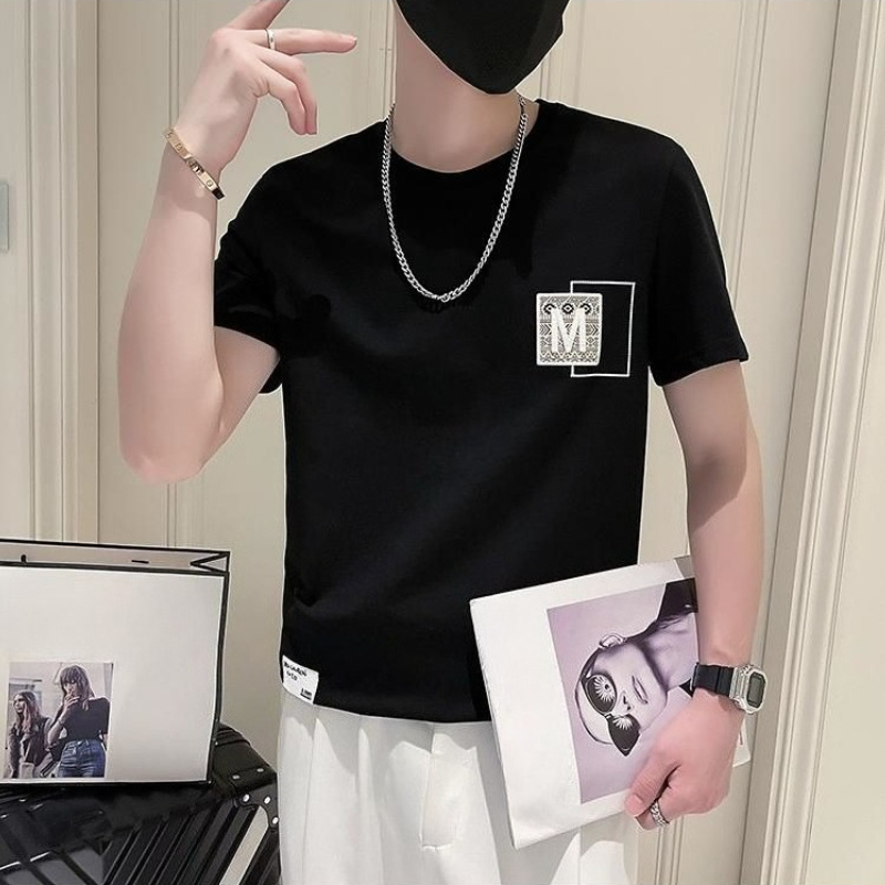 Trendy Men Short Sleeve Top Su - đánh giá và giá Korean Daily Lifestyle