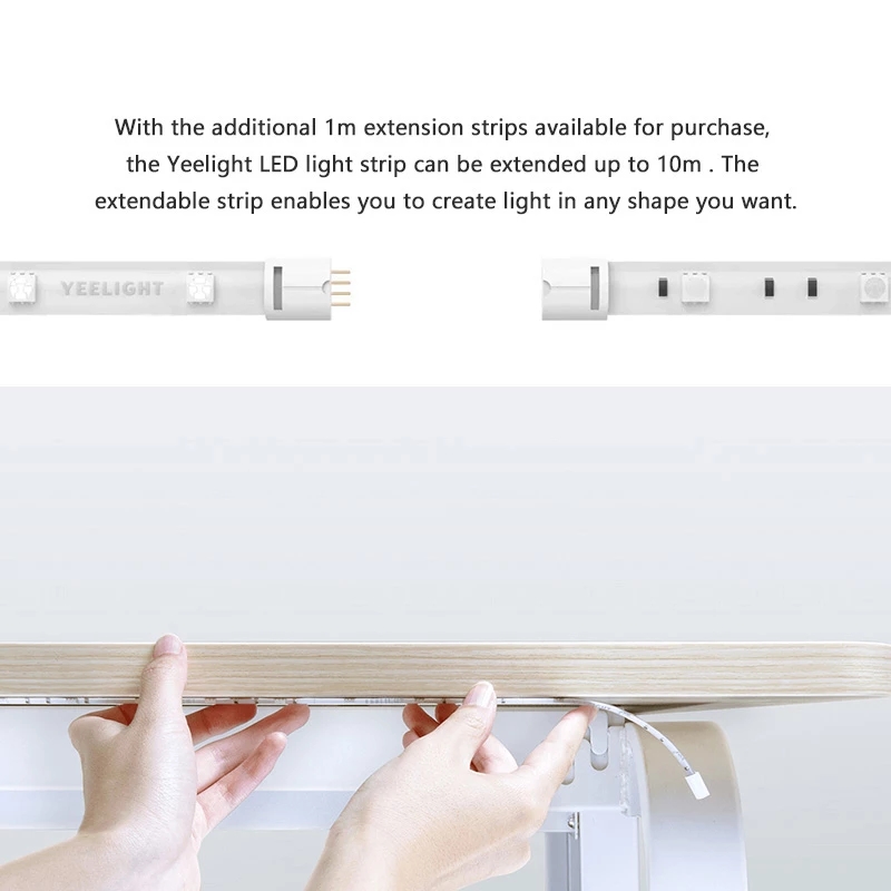 Yeelight Aurora Smart 2M Light - đánh giá và giá Yeelight Light Lightstrip