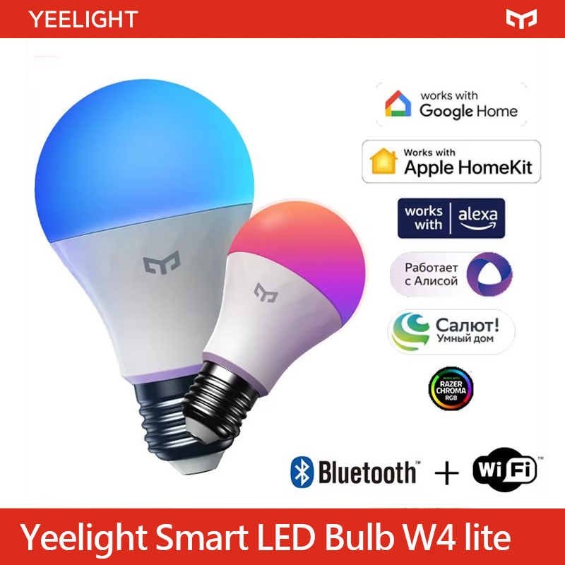 Yeelight Smart LED Bulb W4 Lit - đánh giá và giá Yeelight Light Smart Bulb