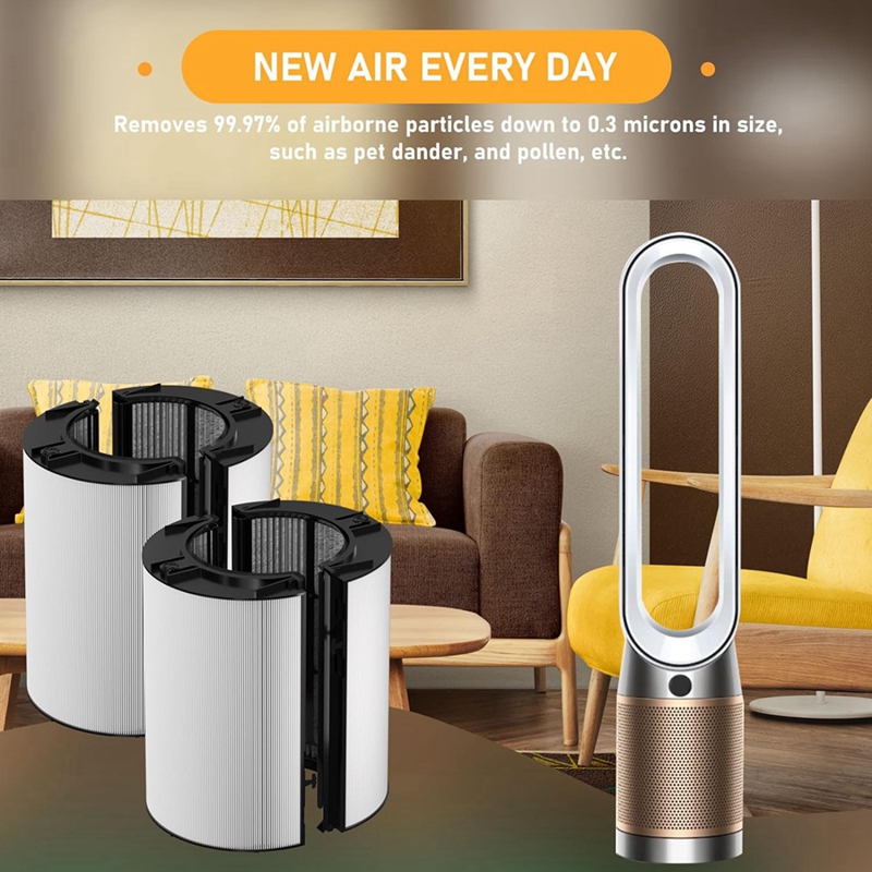 HEPA Filter Replacement Access - đánh giá và giá Dyson Fan Tp07