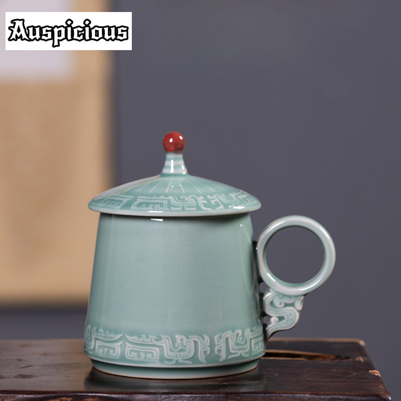 395ml Longquan Celadon Bronze  - đánh giá và giá Celadon Ceramic Cup