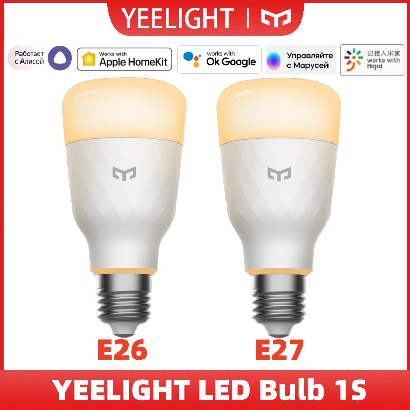 Yeelight LED Bulb 1S E26/E27 W - đánh giá và giá Yeelight Light Smart Bulb