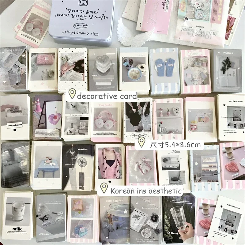 30Pcs Korean Ins Chic Girlish  - đánh giá và giá Korean Lifestyle Aesthetic