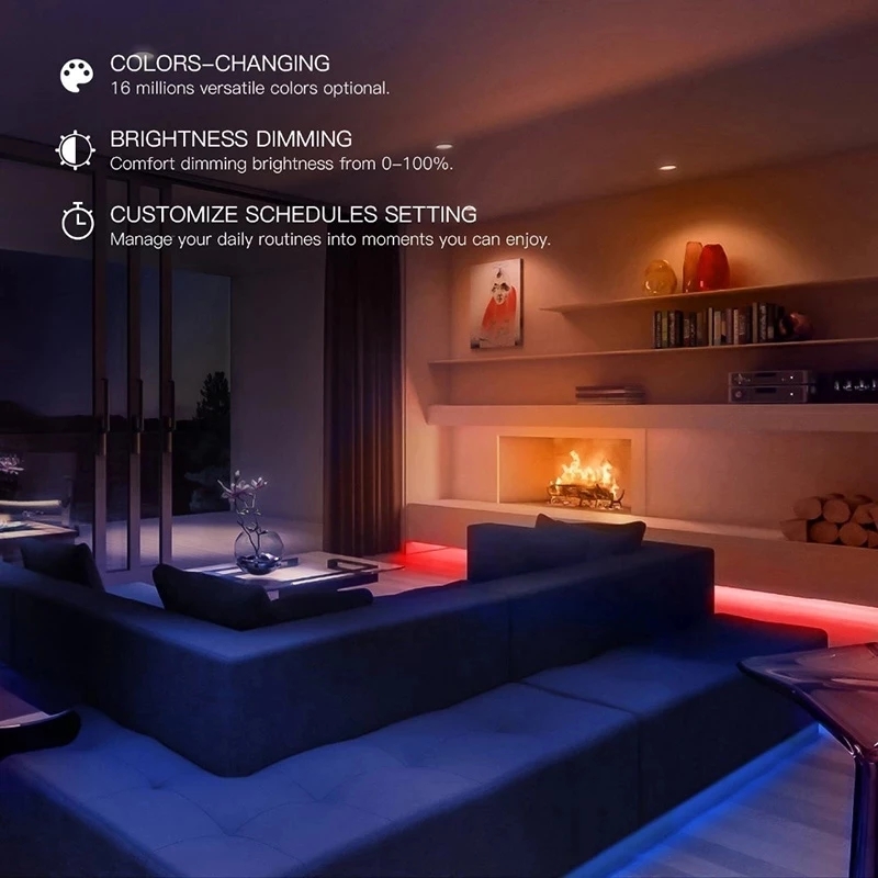 Global version Yeelight Aurora - đánh giá và giá Yeelight Light Lightstrip