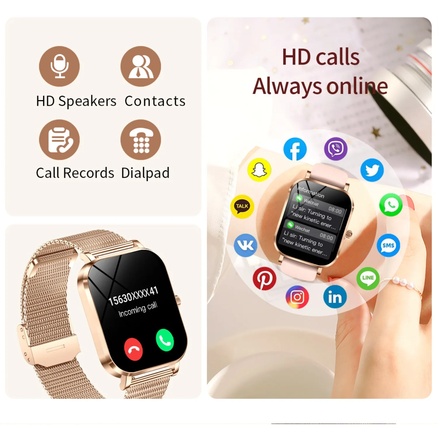 ApexTPUltra Thin Smart Watch F - đánh giá và giá Korean Women Lifestyle