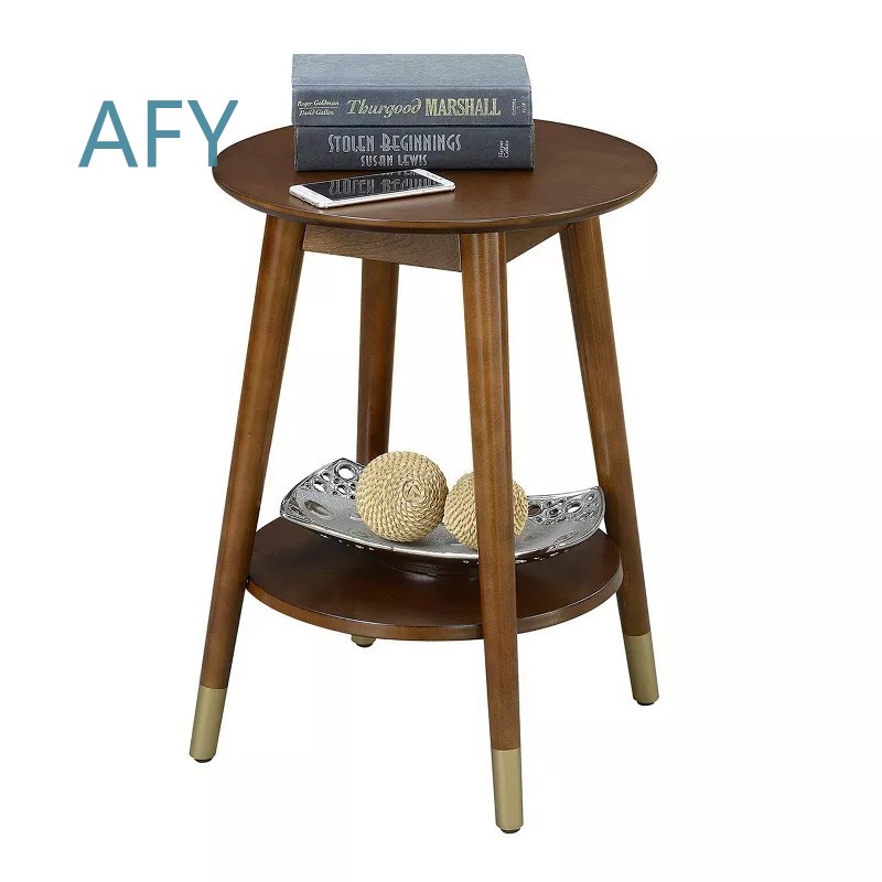 Wooden Side Table with Bottom  - đánh giá và giá Muji Home Storage