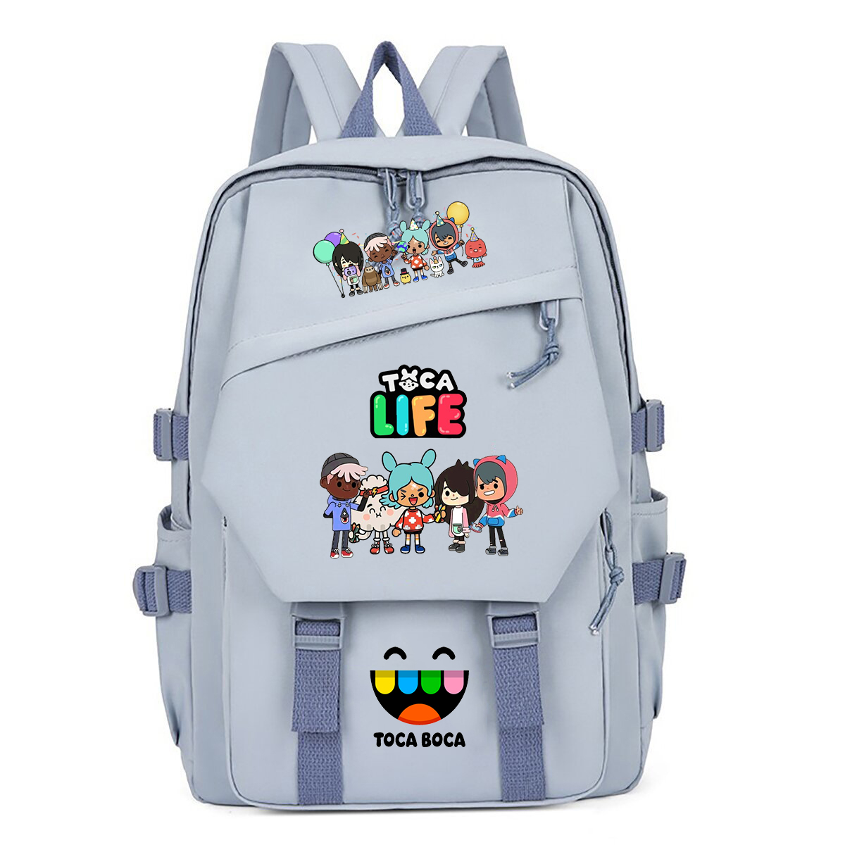 Toca Life World Print Backpack - đánh giá và giá Korean Girls Lifestyle