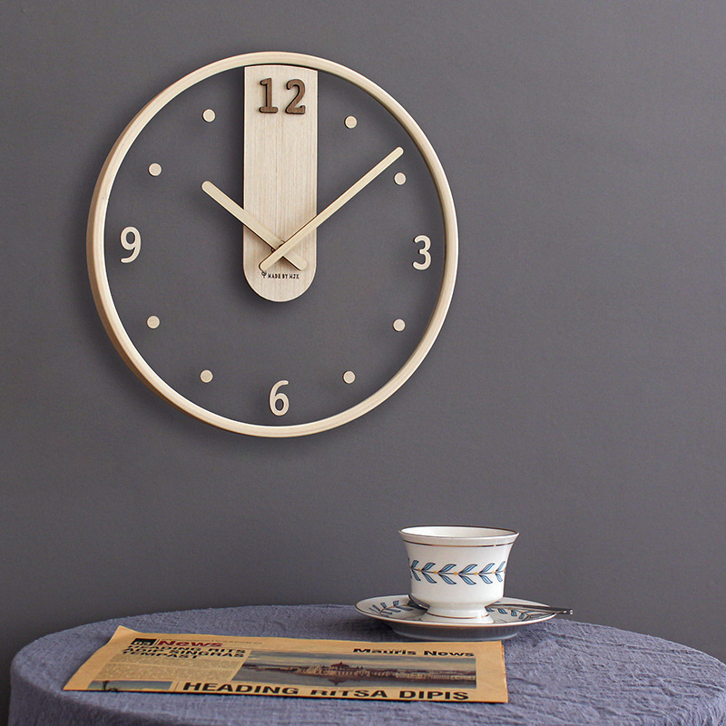 Design European Clock Wall Aes - đánh giá và giá Korean Lifestyle Aesthetic