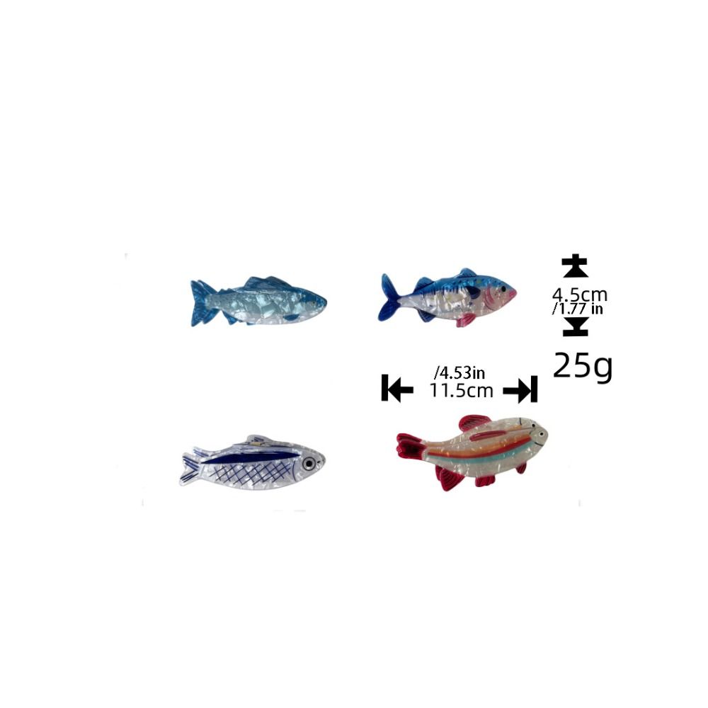 Hairpin Ocean Animal Hair Claw - đánh giá và giá Korean Women Lifestyle