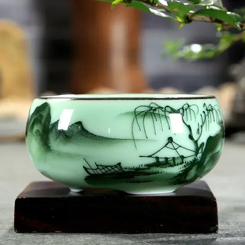 Tea Cup Ceramic  1PC Celadon H - đánh giá và giá Celadon Ceramic Cup