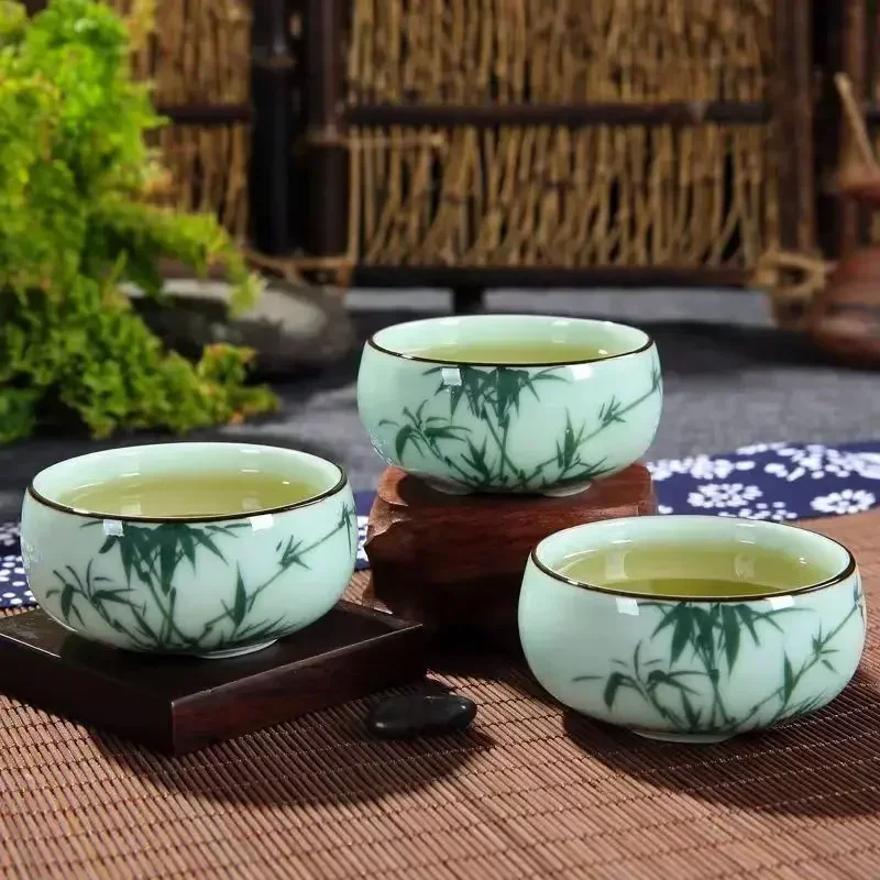 Tea Cup Ceramic  1PC Celadon H - đánh giá và giá Celadon Ceramic Cup
