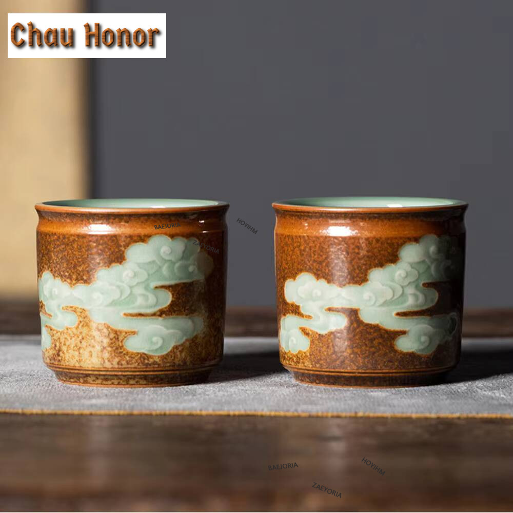 100ML Handmade Longquan Celado - đánh giá và giá Celadon Ceramic Cup