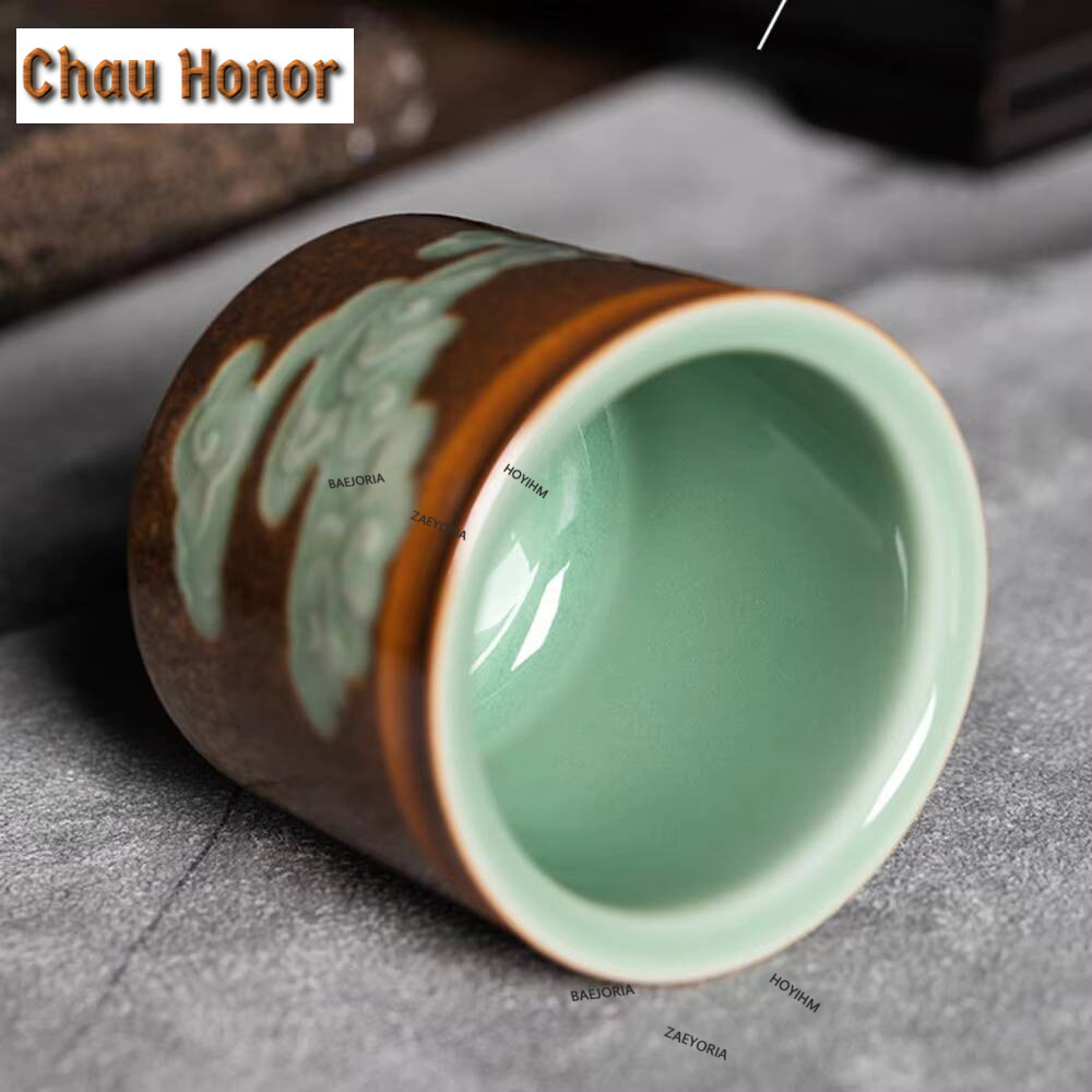 100ML Handmade Longquan Celado - đánh giá và giá Celadon Ceramic Cup