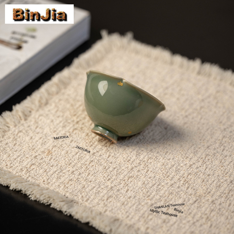 100ml Yue Kiln Celadon Teacup  - đánh giá và giá Celadon Ceramic Cup