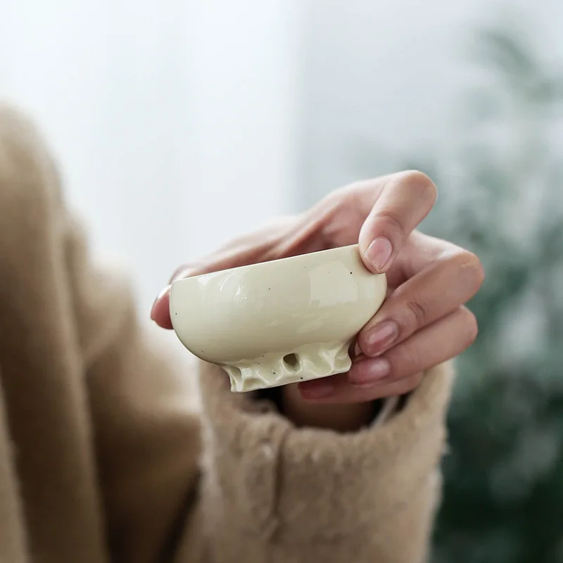 Handmade Retro Chinese Style T - đánh giá và giá Celadon Ceramic Cup