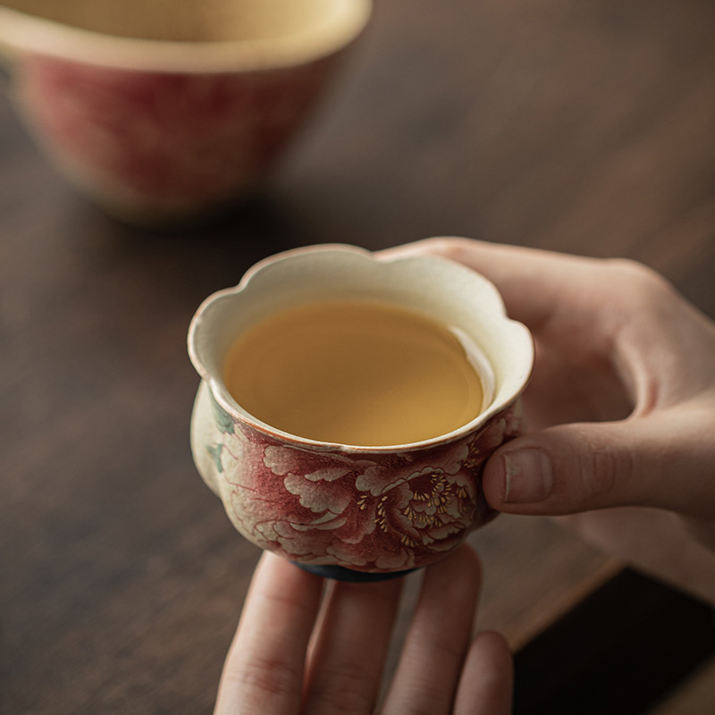 Ceramic Tea Cup Home Teacup Fl - đánh giá và giá Celadon Ceramic Cup