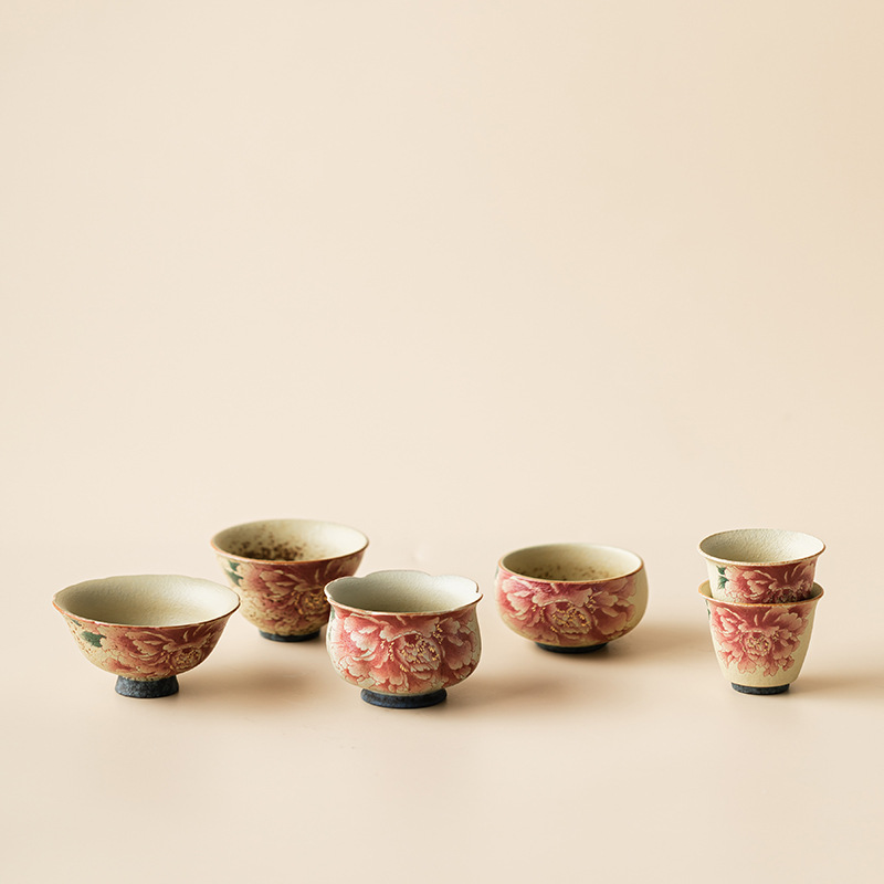 Ceramic Tea Cup Home Teacup Fl - đánh giá và giá Celadon Ceramic Cup