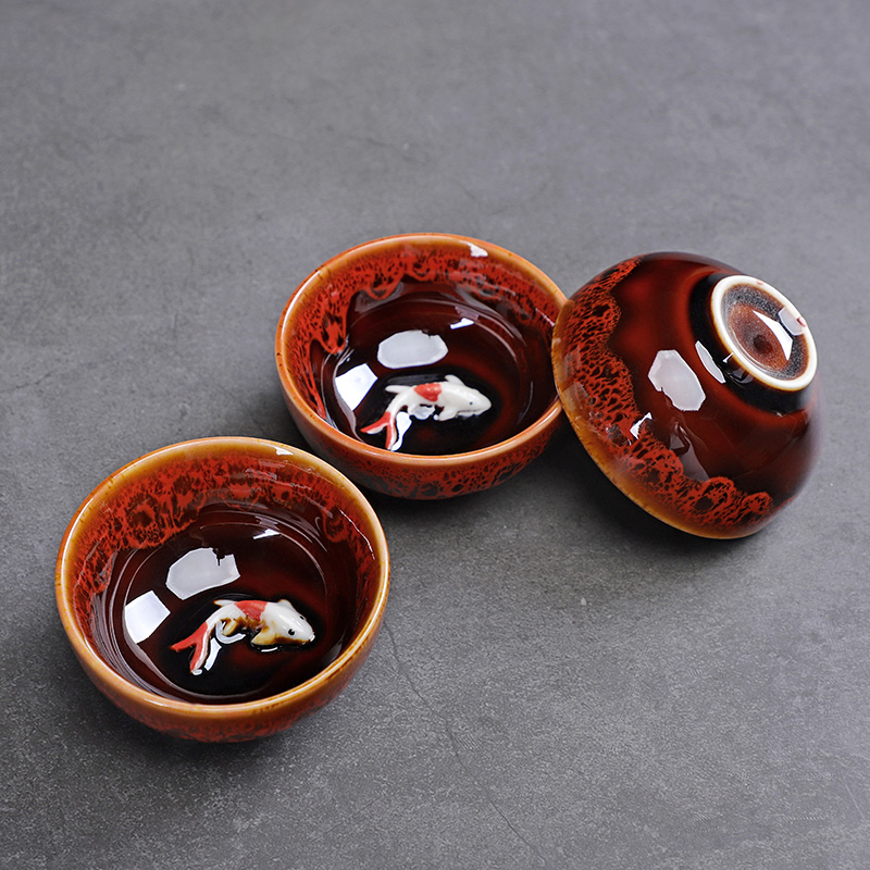 Celadon Fish Cute Teacup, Chin - đánh giá và giá Celadon Ceramic Cup