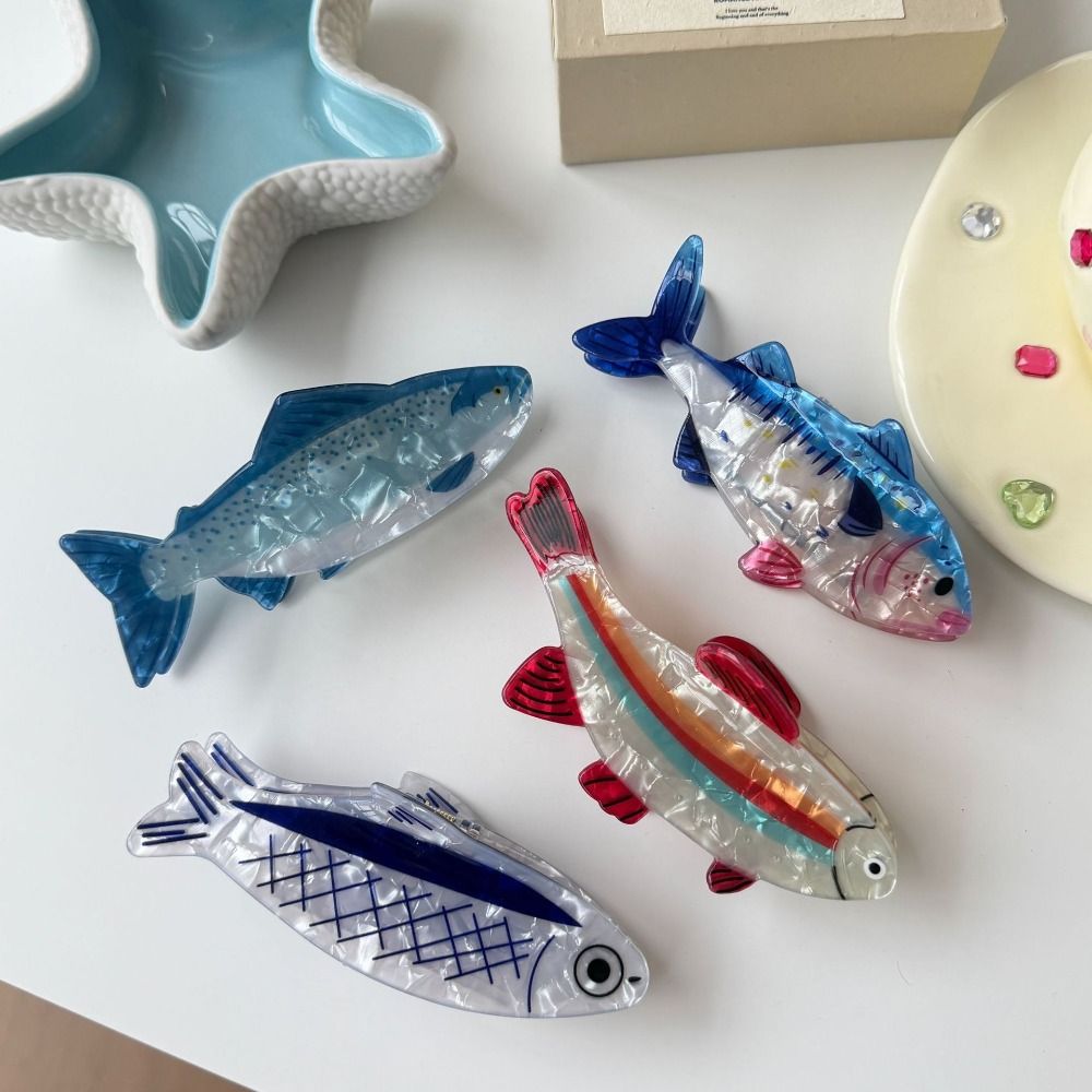 Cute Hairpin Ocean Animal Hair - đánh giá và giá Korean Girls Lifestyle